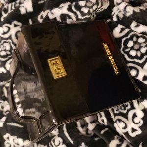 Victoria's Secret black plastic vanity makeup box